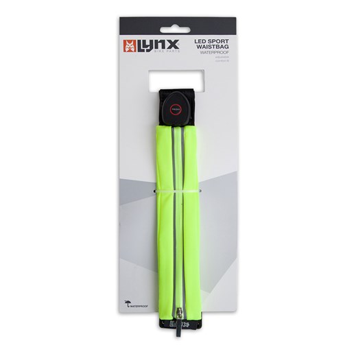 429015 LYNX LED Sport waistbag / Running belt USB