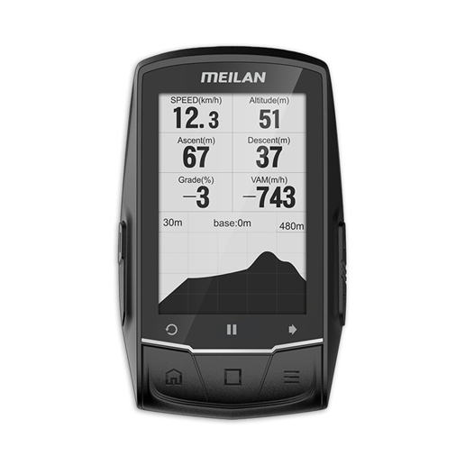 427240 MEILAN Compteur de vélo Navigation GPS M1 Finder