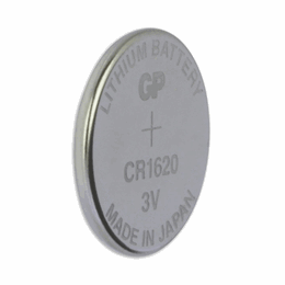 430968 GP CR1620 Pile Bouton Lithium 3V 1PK
