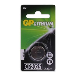 430973 GP CR2025 Pile Bouton Lithium 3V 1PK