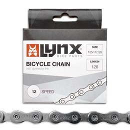 440414 LYNX Chaîne de vélo 12 vitesses 1/2 x 11/128 Inch - 126L - 5.5 mm