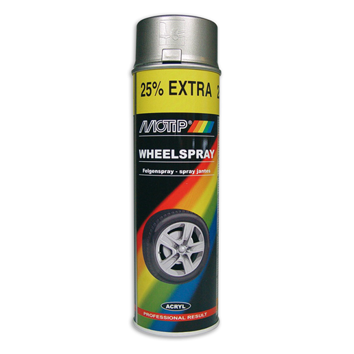 514010 MOTIP Spray jantes roue en acier 500 ml