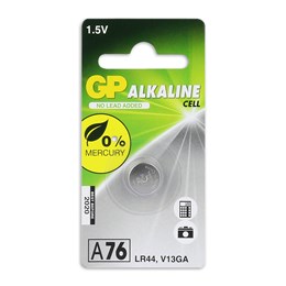 430993 GP 76A Alkaline Pile Bouton 1.5V 1PK