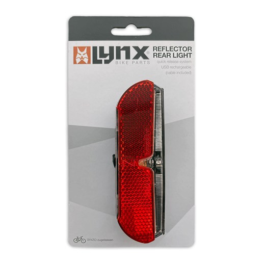 429285.QR LYNX Rear light USB Eagle <- 50-80 mm ->